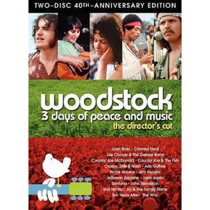Woodstock 40th Anniversary Edition 2 Disc: Three Days‎ of Peace & Music DVD